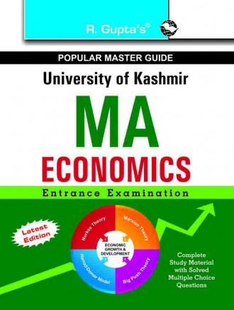 RGupta Ramesh University of Kashmir: MA (Economics) Entrance Exam Guide English Medium